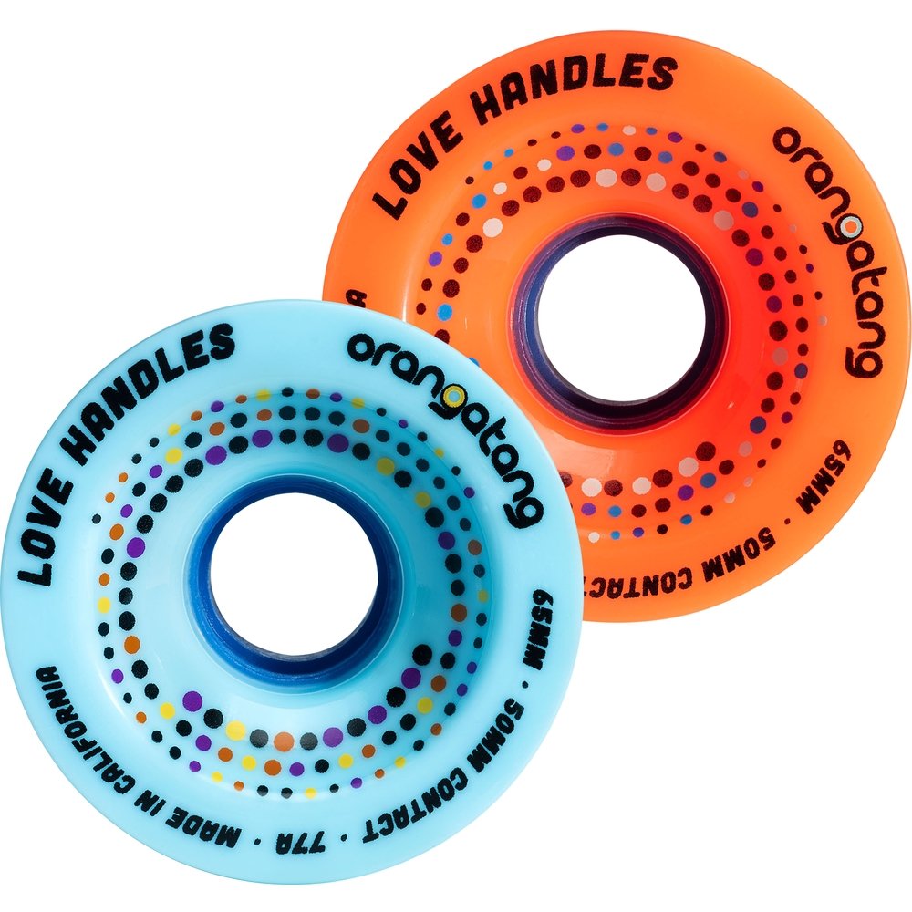 ひ*ろ様 ORANGATANG LOVE HANDLES【65mm】80a(or Love Handles, 65mm – Orangatang Wheels